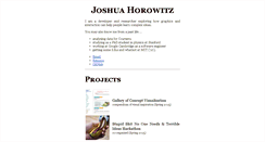 Desktop Screenshot of joshuahhh.com